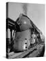 20th Century Limited Locomotive on Tracks-Alfred Eisenstaedt-Stretched Canvas
