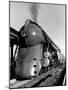 20th Century Limited Train on Tracks-Alfred Eisenstaedt-Mounted Photographic Print