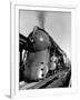 20th Century Limited Train on Tracks-Alfred Eisenstaedt-Framed Photographic Print