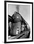 20th Century Limited Train on Tracks-Alfred Eisenstaedt-Framed Photographic Print