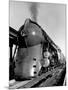 20th Century Limited Train on Tracks-Alfred Eisenstaedt-Mounted Photographic Print