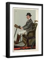 20th Earl Shrewsbury-Leslie Ward-Framed Art Print