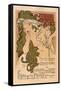 20th Exhibition of the Salon De Cent-Alphonse Mucha-Framed Stretched Canvas