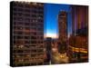 20th Floor Twilight-AJ Messier-Stretched Canvas