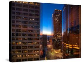 20th Floor Twilight-AJ Messier-Stretched Canvas