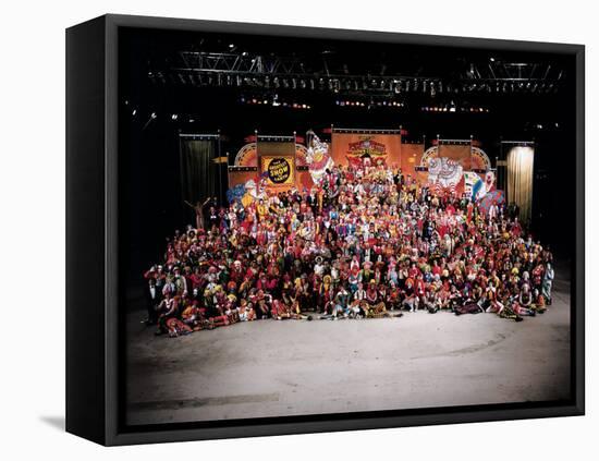 20th Reunion of Ringling Brothers and Barnum and Bailey Clown College-Henry Groskinsky-Framed Stretched Canvas