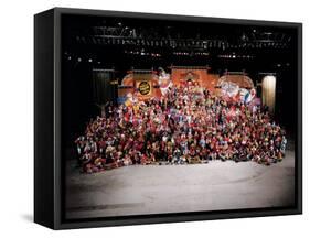 20th Reunion of Ringling Brothers and Barnum and Bailey Clown College-Henry Groskinsky-Framed Stretched Canvas