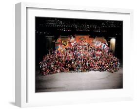 20th Reunion of Ringling Brothers and Barnum and Bailey Clown College-Henry Groskinsky-Framed Photographic Print