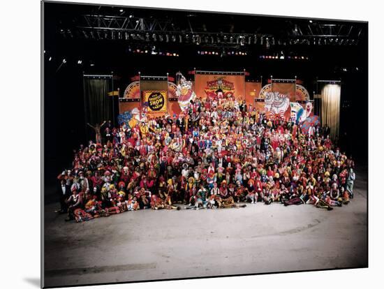 20th Reunion of Ringling Brothers and Barnum and Bailey Clown College-Henry Groskinsky-Mounted Photographic Print