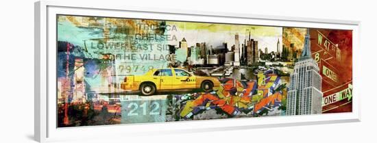 212 NYC-Terry Farrell-Framed Art Print