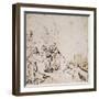 2140 the Agony in the Garden, C.1650-60-Rembrandt van Rijn-Framed Giclee Print