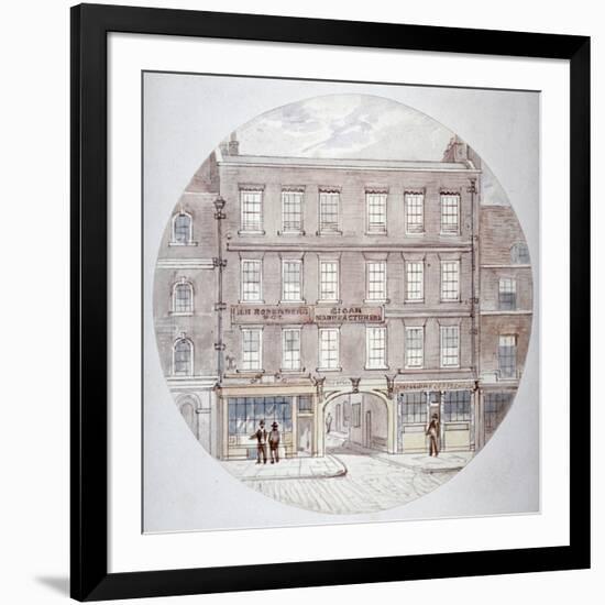 22 and 23 Farringdon Street, City of London, C1855-James Findlay-Framed Giclee Print