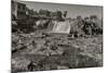 2234-Falls Park-B&W-Gordon Semmens-Mounted Photographic Print