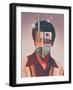 #223-spacerocket art-Framed Giclee Print