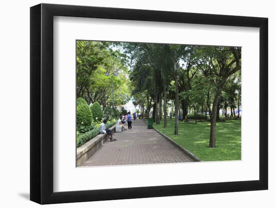23/9 Park, Ho Chi Minh City (Saigon), Vietnam, Indochina, Southeast Asia, Asia-Wendy Connett-Framed Photographic Print