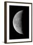 23 Day Old Waning Moon-null-Framed Photographic Print