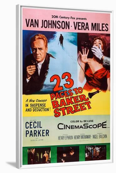 23 Paces to Baker Street-null-Framed Poster