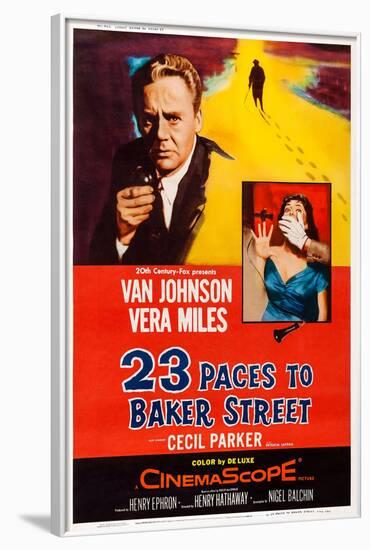 23 Paces to Baker Street-null-Framed Poster
