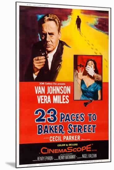 23 Paces to Baker Street-null-Mounted Poster
