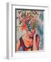 #237-spacerocket art-Framed Giclee Print