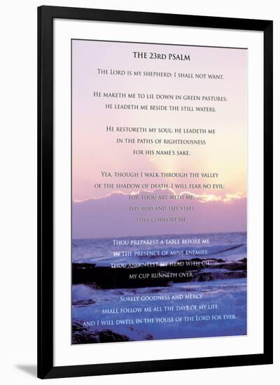 23rd Psalm-null-Framed Art Print