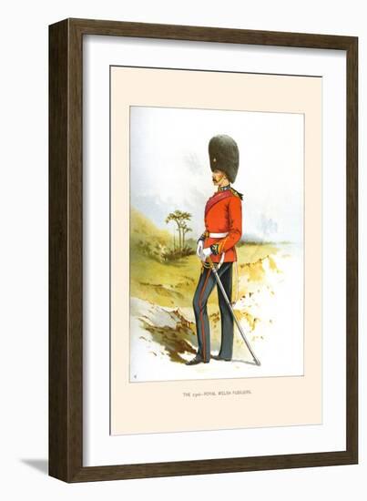 23rd Royal Fusiliers-Walter Richards-Framed Art Print