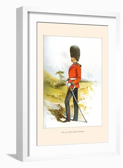 23rd Royal Fusiliers-Walter Richards-Framed Art Print