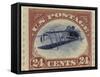 24-Cent U.S. Postage Stamp with an Inverted Jenny-null-Framed Stretched Canvas