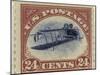 24-Cent U.S. Postage Stamp with an Inverted Jenny-null-Mounted Art Print