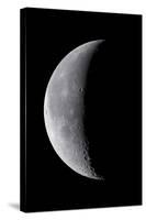 24 Day Old Waning Moon-null-Stretched Canvas