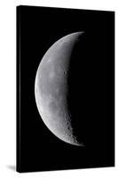 24 Day Old Waning Moon-null-Stretched Canvas