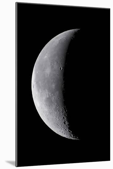 24 Day Old Waning Moon-null-Mounted Photographic Print