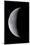 24 Day Old Waning Moon-null-Mounted Photographic Print