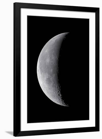 24 Day Old Waning Moon-null-Framed Photographic Print