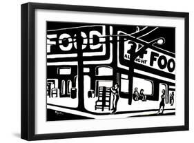 24 Hour Food-Josh Byer-Framed Giclee Print