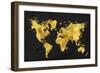 24 Karat World in Black-Tina Lavoie-Framed Giclee Print