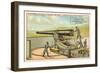 240 Mm Siege Cannon-null-Framed Giclee Print