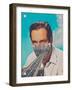 #248-spacerocket art-Framed Giclee Print