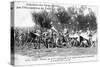 24th Company of the French Foreign Legion, Taza, Morocco, 1904-null-Stretched Canvas