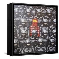 24th Street #2-Banksy-Framed Stretched Canvas