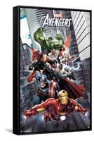 24X36 Avengers Assemble-Trends International-Framed Stretched Canvas