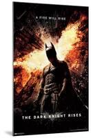 24X36 DC Comics The Dark Knight Rises - One Sheet-Trends International-Mounted Poster