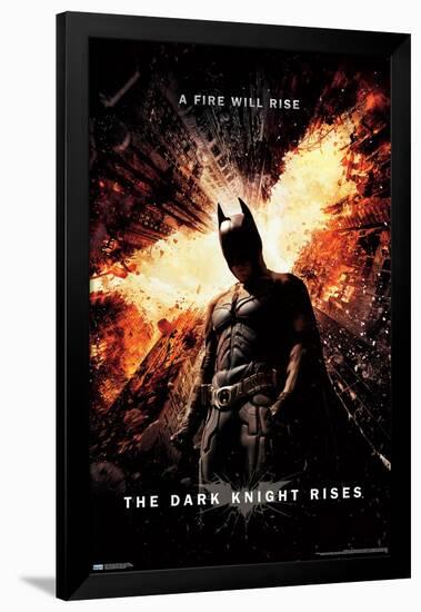 24X36 DC Comics The Dark Knight Rises - One Sheet-Trends International-Framed Poster