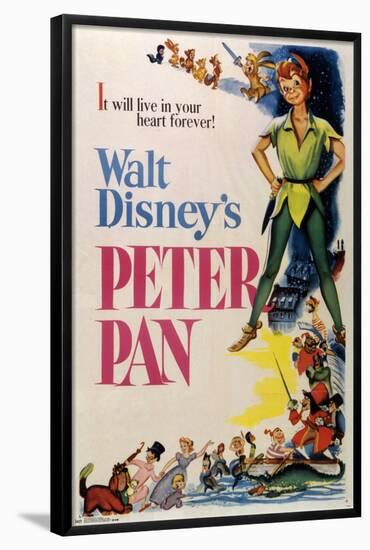 24X36 Disney Peter Pan - One Sheet-Trends International-Framed Poster