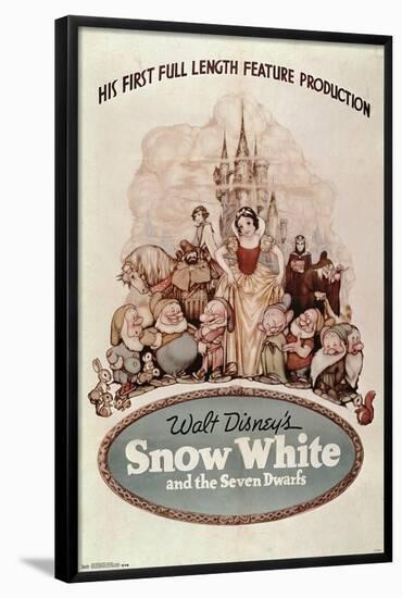 24X36 Disney Snow White - One Sheet-Trends International-Framed Poster