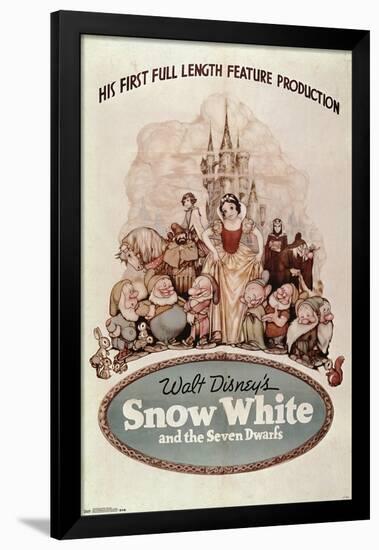 24X36 Disney Snow White - One Sheet-Trends International-Framed Poster