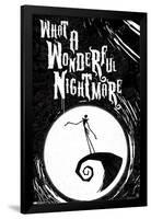 24X36 Disney Tim Burton's The Nightmare Before Christmas - Wonderful-null-Framed Standard Poster