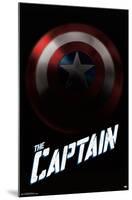 24X36 Marvel Comics - Captain America - Shield-Trends International-Mounted Poster