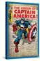 24X36 Marvel Comics - Captain America - The Original-Trends International-Stretched Canvas