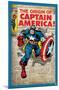 24X36 Marvel Comics - Captain America - The Original-Trends International-Mounted Poster